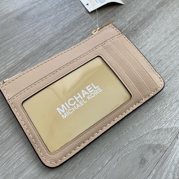 Michael Kors Saffiano Leather Coin Pouch - Picture 2 of 4